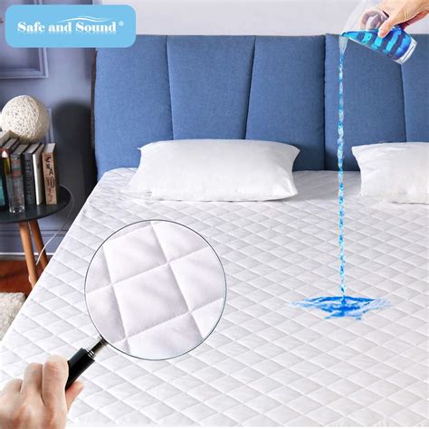 Best Cooling Mattress Pad Protector Comfort Waterproof Bed Cover - Home ...