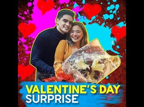 Valentines Day Surprise KAMI Lovebirds Juancho Trivino And Joyce