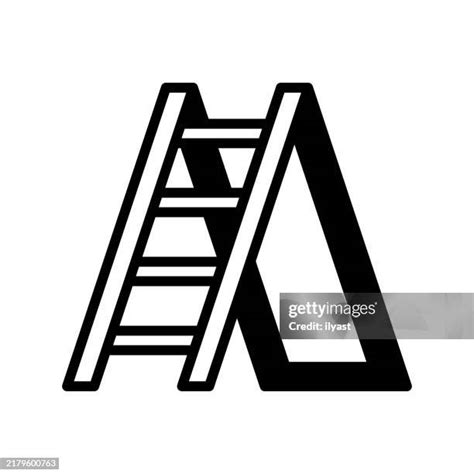 simple  drawing   ladder high res vector graphic getty images