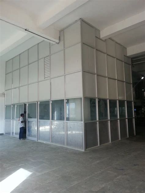 Aluminium Partition Work For Office Thickness 2mm At ₹ 235 Sq Ft In Coimbatore