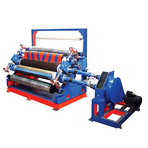 Industrial Facer Paper Corrugating Machine Grade Semi Automatic At