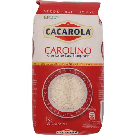 Arroz Carolino CAÇAROLA Nutripédia