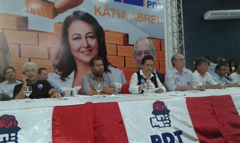 Kátia Abreu é a pré candidata do PDT ao governo de Tocantins PDT