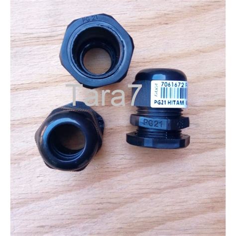 Jual KABEL GLEN CABLE GLAND PG21 HITAM FORT 7061672 Shopee Indonesia