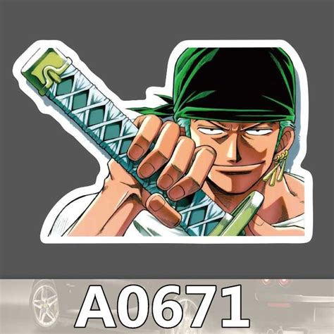 Roronoa Zoro Sticker Decal 50 Off Today Free Shipping