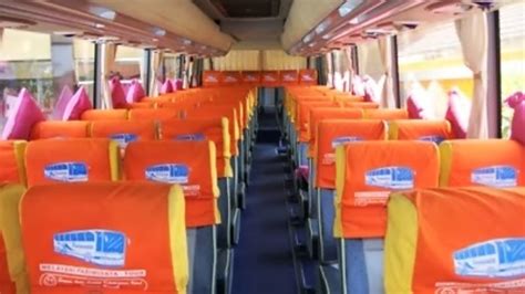 Info Lengkap Foto Dan Harga Sewa Bus Pariwisata Putra KJU Saturental