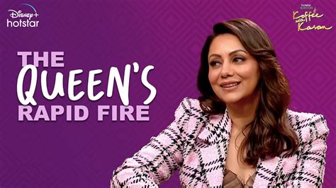 The Queens Rapid Fire Hotstar Specials Koffee With Karan