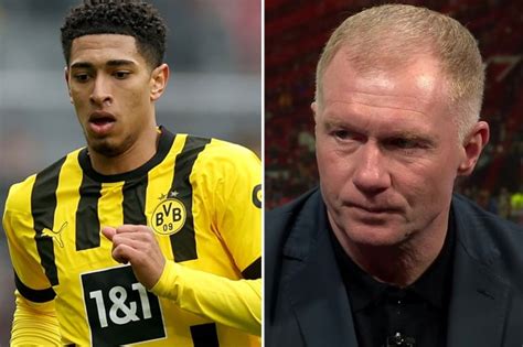 Man Utd Icon Paul Scholes Predicts Jude Bellinghams Transfer And Says