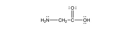 Draw The Lewis Dot Structure For Glycine Quizlet