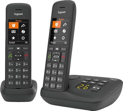 Gigaset Comfort A Schnurloses Dect Telefon Mit Anrufbeantworter