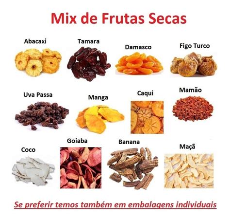 Mix De Frutas Secas Desidratadas Kg Frete Gr Tis R Em