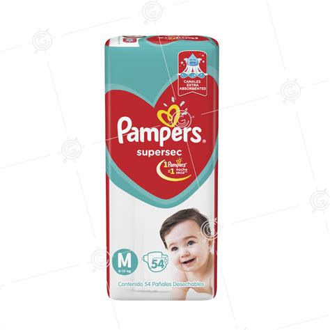 PaÑal Pampers Supersec Med 54un 3 Casa Grütter