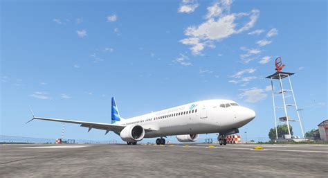 Garuda Indonesia Livery for Boeing 737 MAX 9 - GTA5-Mods.com