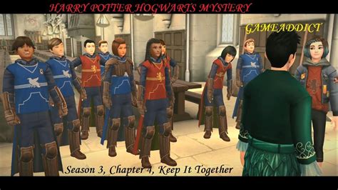 HARRY POTTER HOGWARTS MYSTERY QUIDDITCH SEASON 3 CHAPTER 4 Keep It