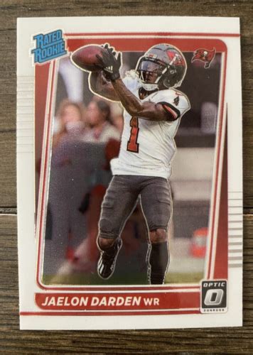 Donruss Optic Jaelon Darden Rated Rookie Card Buccaneers Ebay