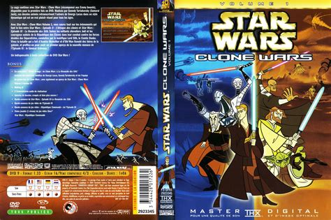 Jaquette Dvd De Star Wars Clone Wars Vol Cin Ma Passion