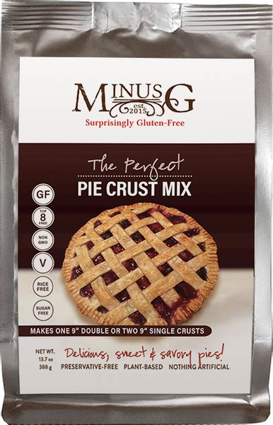 The Perfect Gluten-Free Pie Crust Mix | MinusG Baking Co.