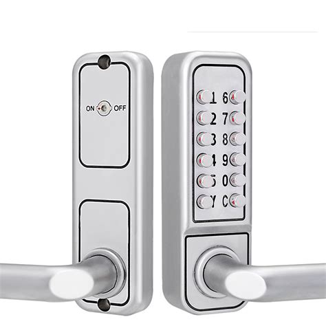 Digital Combination Push Button Security Mechanical Code Wooden Door