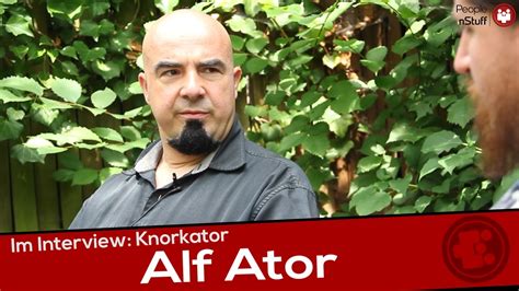 Music Nstuff Interview Knorkator Alf Ator In Seiner Grünen Oase