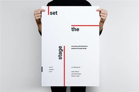 10 Minimal Poster Design Examples 10 Templates Design Shack