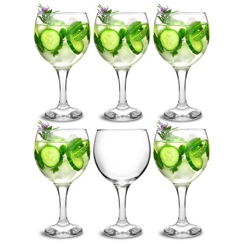 Buy Bar Drinkstuff Essence Gin Balloon Glasses 22 7oz 645ml Pack Of 6 Copa De Ballon Gin