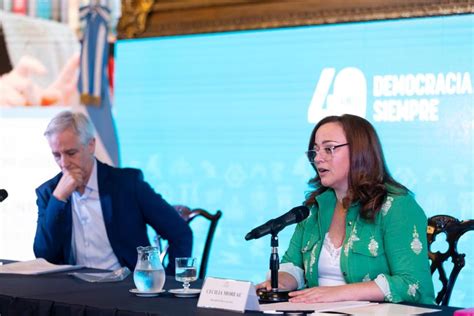 Cecilia Moreau Pidió “construir Acuerdos Básicos Para Mejorar La Calidad De Vida De Los