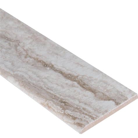 Msi Bernini Camo Bullnose In X In Matte Porcelain Wall Tile Trim