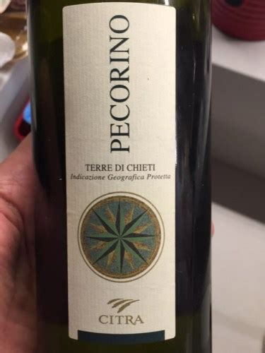 2015 Citra Pecorino Terre Di Chieti Vivino US