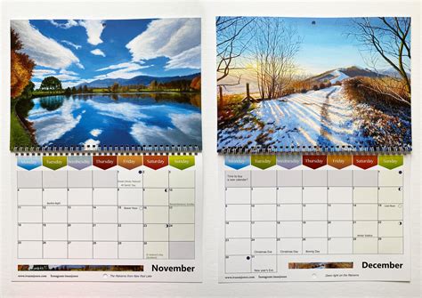 2024 Calendar Landscape Art Calendar Malvern Hills Ivan - Etsy UK