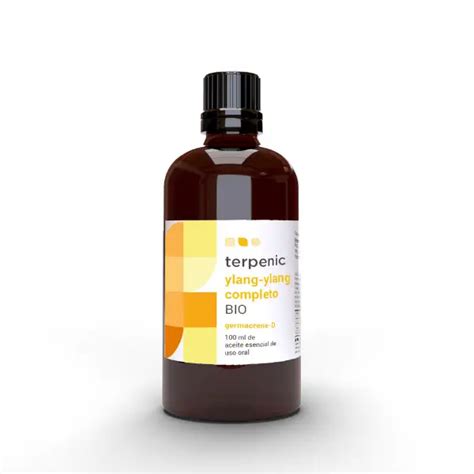 Aceite Esencial De Ylang Ylang Completo Bio 100ml Terpenic MedNaturalis