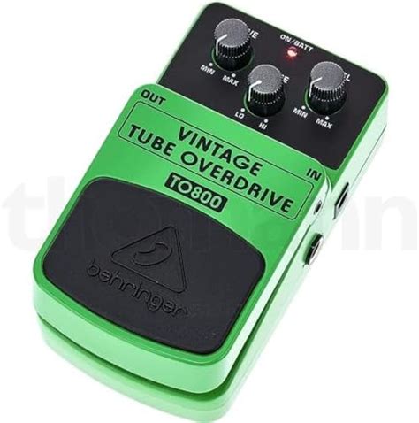 Behringer To Vintage Tube Sound Overdrive Effects Pedal Amazon Ca