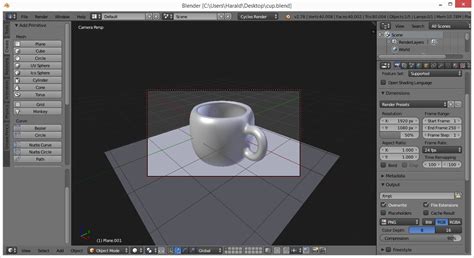 Blender – Coffee cup tutorial | coeleveld.com