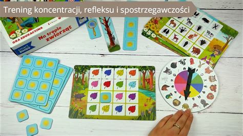 Na Tropie Zwierz T Smart Bingo Gra Edukacyjna Dla Dzieci Kapitan Nauka