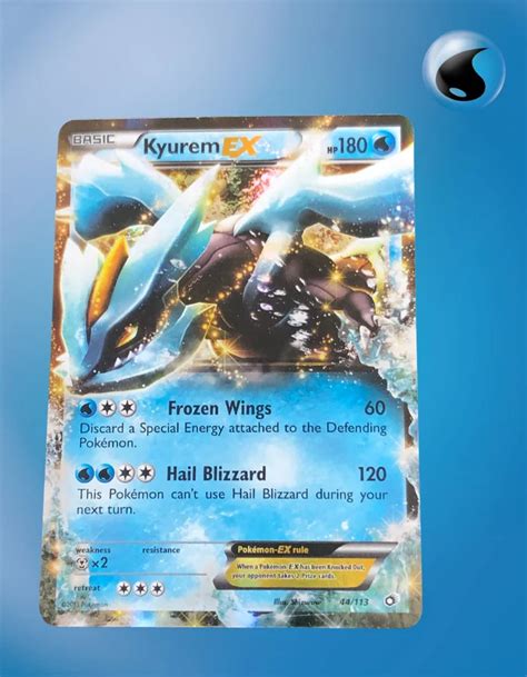 Kyurem EX 44 113 Legendary Treasures TCG Coleccionistas