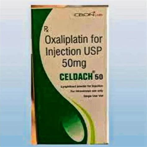 Celdach 50 Mg Injection At Rs 900 Vial Oxaliplatin Injection In