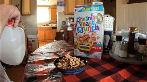 Cinnamon Toast Crunch Unboxing Breakfast In Ajo Arizona 13 January 2023 Gx010001 Youtube