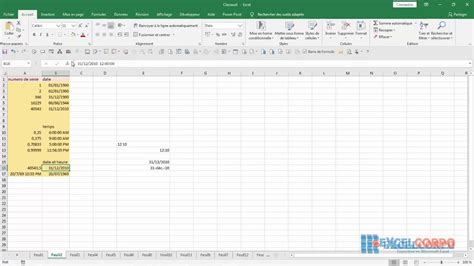 Tuto 52 Astuces Pour Traiter Des Dates Et Des Heures Dans Excel DATE