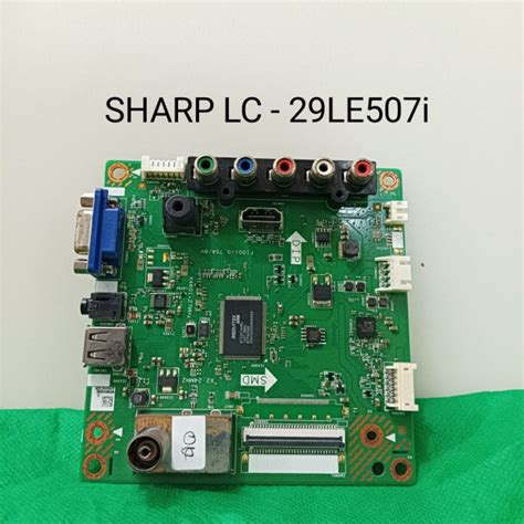 Jual MAINBOARD SHARP LC 29LE507i MB MODUL MOBO MESIN TV SHARP LC