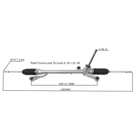 Lhd Manual Steering Rack Cn A Aa Power Steering Racks