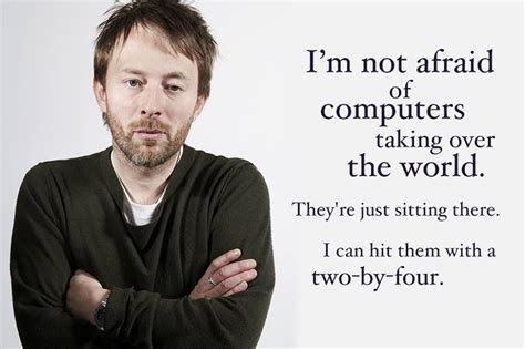 I M Not Afraid Of Computers Thom Yorke Musica New Album