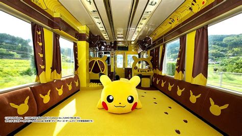 This Pikachu-filled train in Japan is a Pokémon fan's dream - Dot Esports