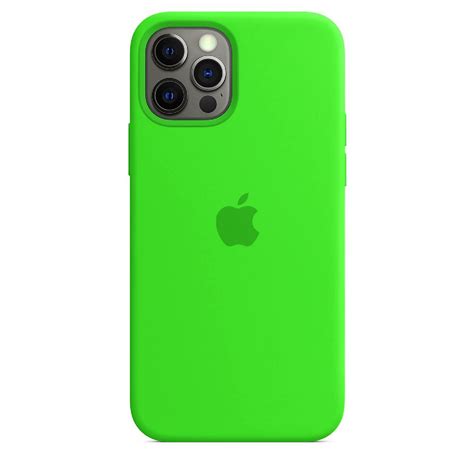 Silicone Case Compatible With I Phone 12 PRO MAX BRIGHT GREEN | Shop Today. Get it Tomorrow ...