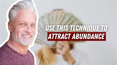 Use This Technique To Attract Abundance And Prosperity Thoughtoftheday Lawofassumption Youtube