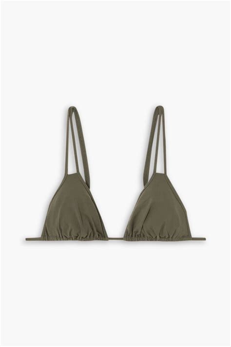 ERES Amazones Ficus Cutout Triangle Bikini Top THE OUTNET
