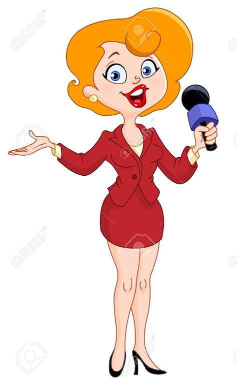 Female News Reporter Clipart 20 Free Cliparts Download Images On