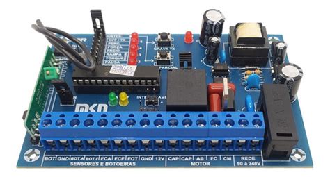 Placa Central Gr Mixx Mkn Para Motor De Port O Garen Parcelamento