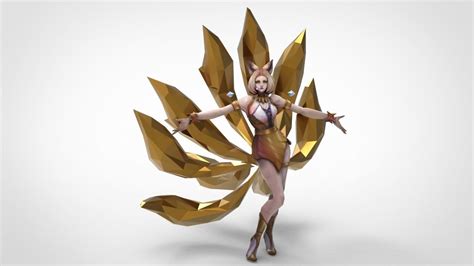 Ahri Kda Prestige League Of Legends 3d Model 3d Printable Cgtrader