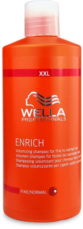 Wella Professional Shampoo Enrich Finenormal Hair 500ml Medino