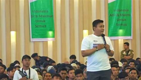 Ketua Liga Mahasiswa NasDem Jambi ANDIKA Cuma Anies Capres Yang Berani