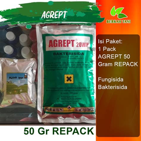 Jual Agrept Gram Bakterisida Dan Fungisida Shopee Indonesia